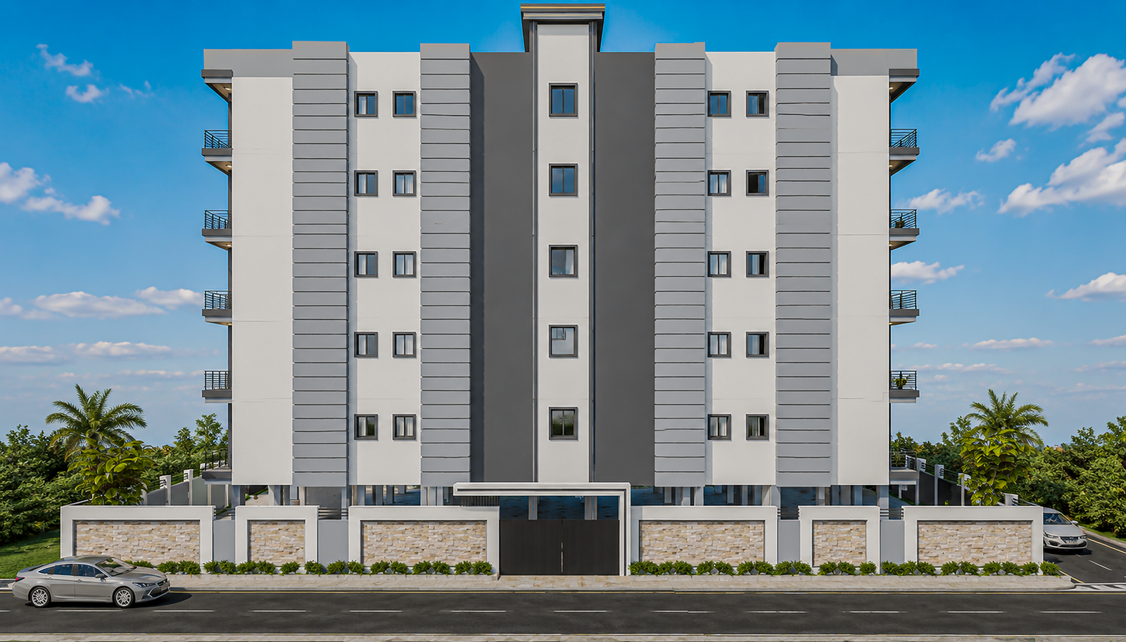 Shree Sai Enclave back view